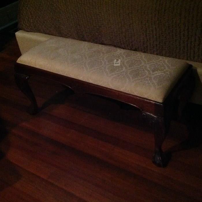 Padded / Upholstered Bench - $ 120.00