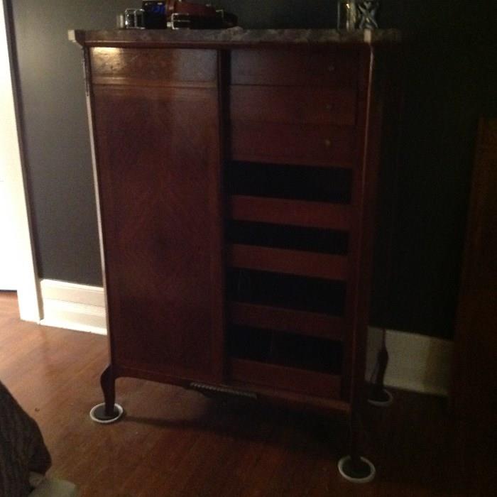 Antique Wardrobe (door off and needs to be put back on) - $ 300.00