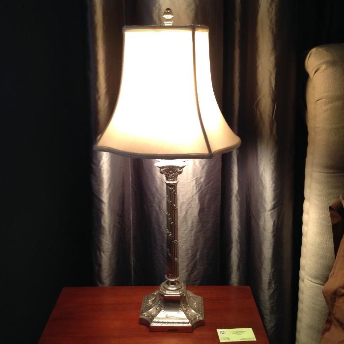 Metal Table Lamp - $ 50.00
