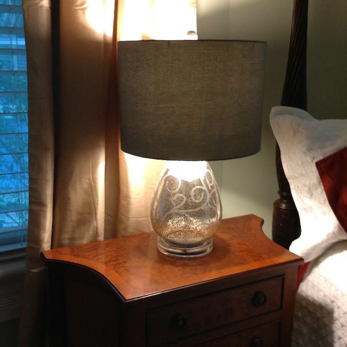 Glass Lamp - $ 60.00