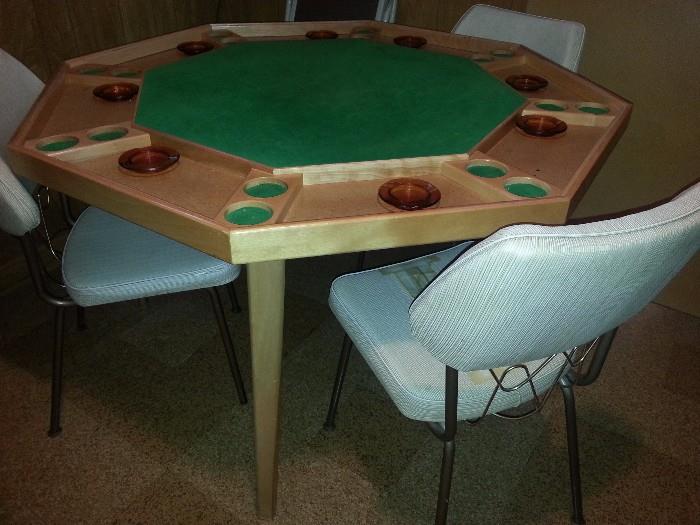 Available for Pre-sale  1950s game table only w/ cover - $95     
