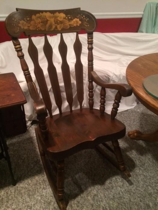 Colonial Boston Wooden Rocking Chair - good condition