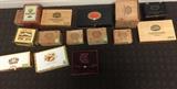 Assortment cigar boxes 