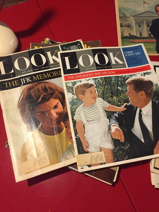 Look Magazines JFK