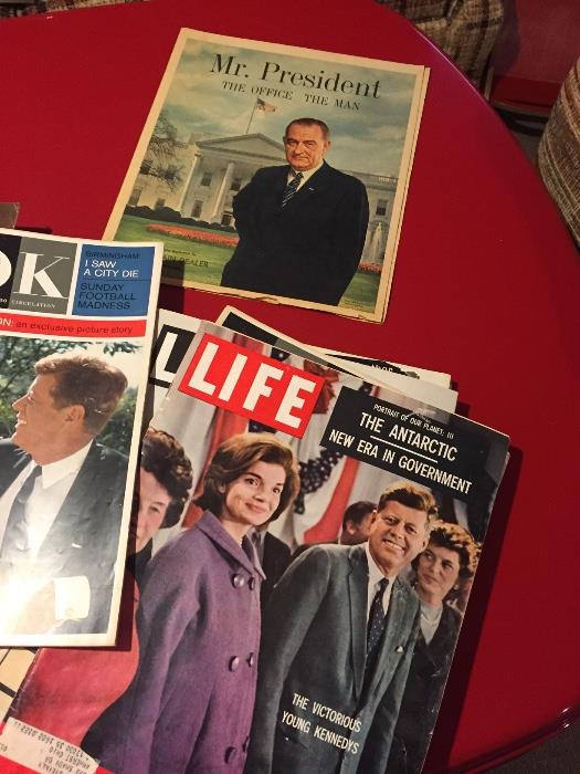 Life JFK Magazines