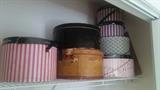 Woo Hoo: Jackpot! A closet of vintage hats and hat boxes. No Jack McConnells here...