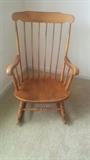 Plain Jane pine rocker