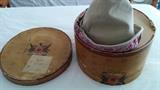 Cool vintage hat/box, from Miller & Rhoads, Richmond, VA