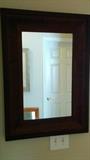 Antique American Empire mirror, very handsome. I even look good in this thing!