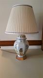 Henriot Quimper lamp 