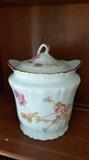 China Biscuit jar with lid - Haviland Limoges - mint condition