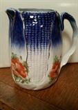 Glazed "corn" pitcher 