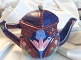 Majolica Teapot