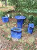 pottery table and chairs