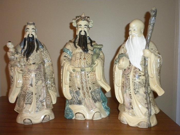 Resin Oriental Figurines
