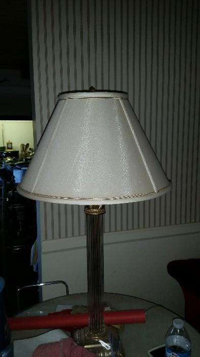 Lucite lamp