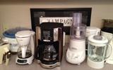 Some of the kitchen appliances