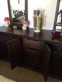 Center of dresser included in King Bedroom suite