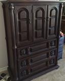 Armoire included in King bedroom suite 