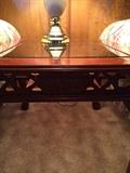 1 of 2 end tables included in 7 pc living room 27 x 24