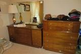 50's Chest & Dresser with Mirror, Hats