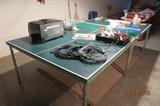 Ping Pong Table, Wires, Microwave