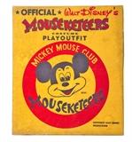 Mickey Mouse Mouseketeers Children's Costume, with Original Box. Mint Unused