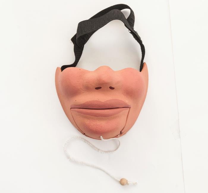 OOAK Dummy Ventriloquist Face Mask.