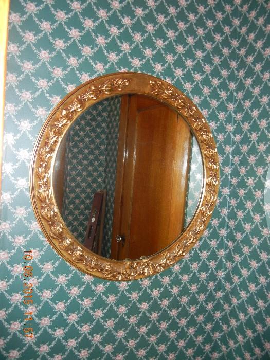 Victorian Round Mirror