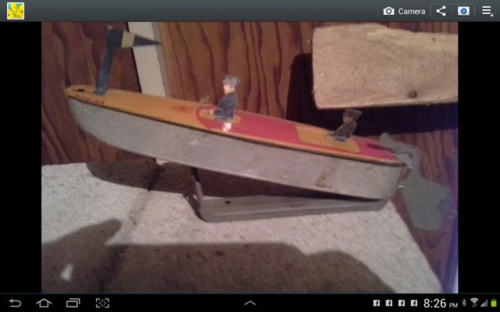 Antique Toy Boat