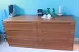 Teak credenza / dresser / chest of drawers.