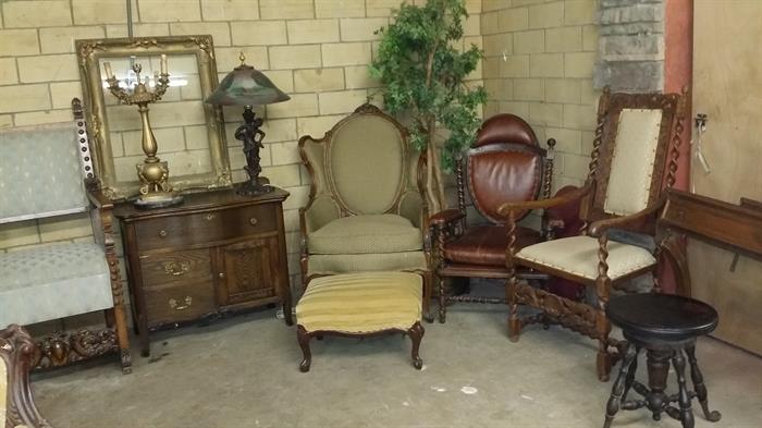 beautiful antique chairs 