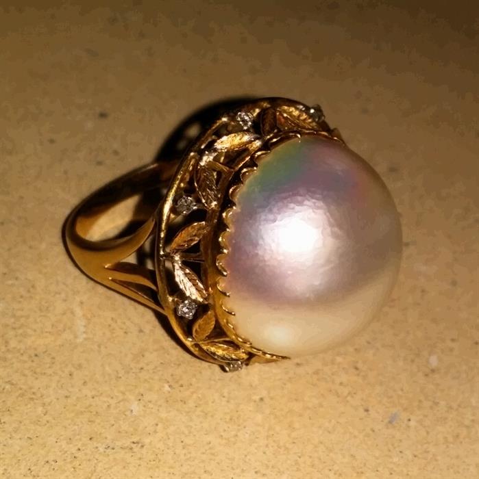 Moby Pearl Gold diamonds