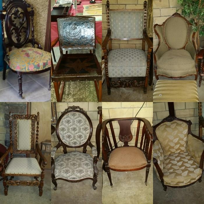 Antique and Vintage Chairs. VERY NICE 