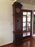 European tall case clock