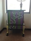 Hand painted side table