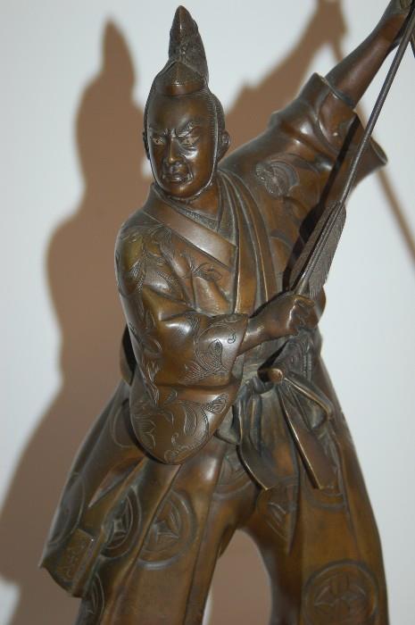 Meiji Bronze Statue 