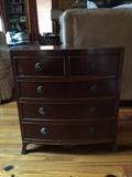 Miniature Hepplewhite chest of drawers