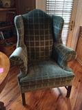 Extra large wing chair