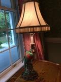 Chelsea House Parrot Lamp