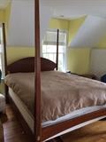 Four poster bed
