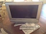 Small flat screen tv Sharp brand 