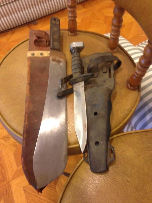 Vintage knives 