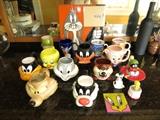Collection of Warner Bros. Character Mugs