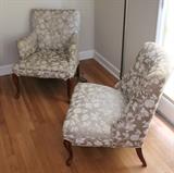 Upholstered Chairs - matched set