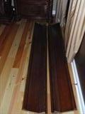 WOOD BED RAILS TO QUEEN BED
