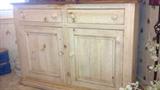 Bottom of Hutch, fancy pine furniture