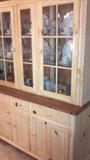 side view of china cabinet