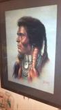 SIGNED BILL HAMPTON PRINT
