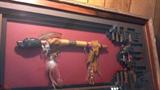 INDIAN ART, DUCK HEAD PIPE, BARN WOOD PIPE